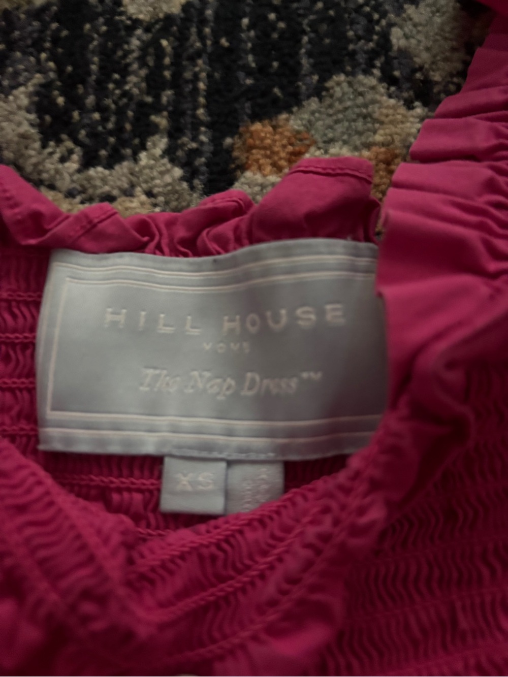 Hill House The Nap Dress in Hot Pink